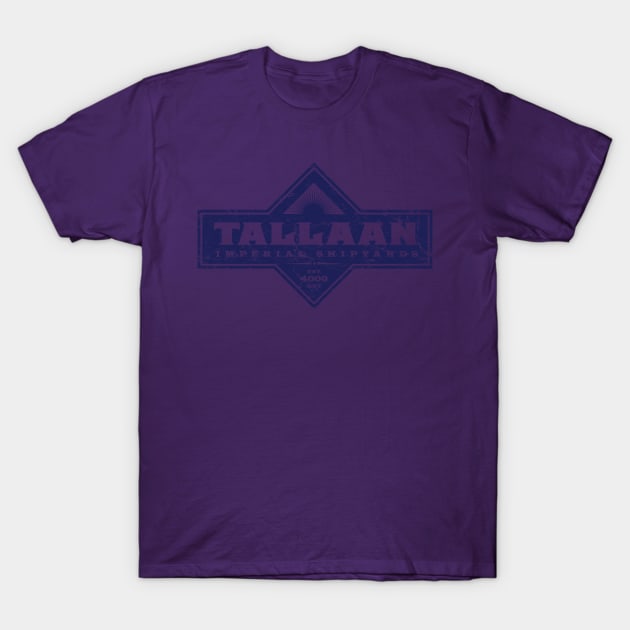 Tallaan Shipyards T-Shirt by MindsparkCreative